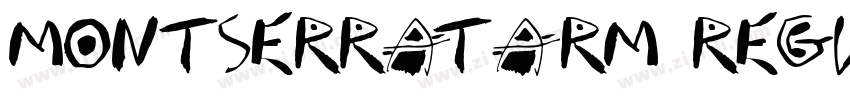 Montserratarm Regula字体转换